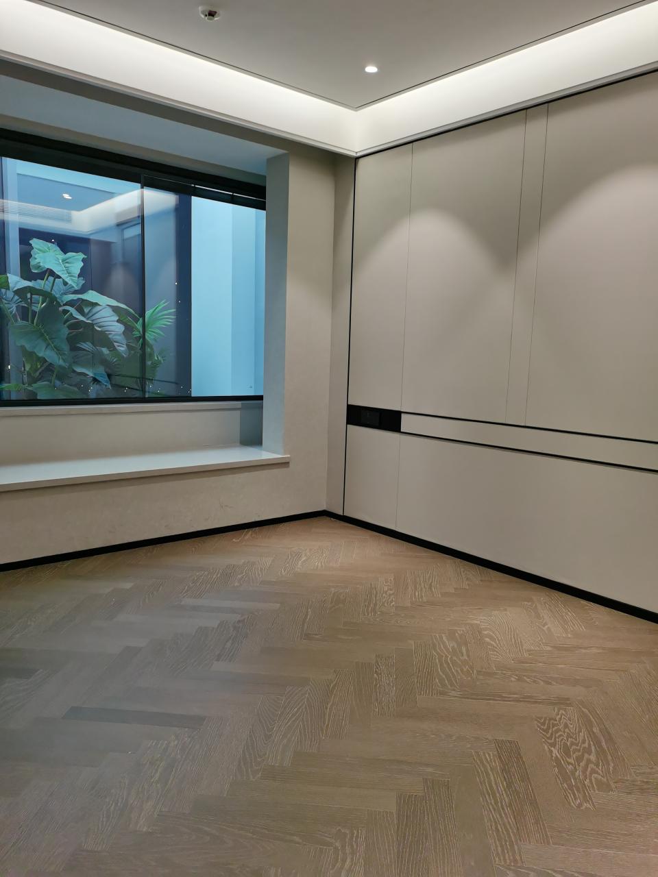建面105㎡清水样板间之客厅 建面105㎡清水样板间之主卧