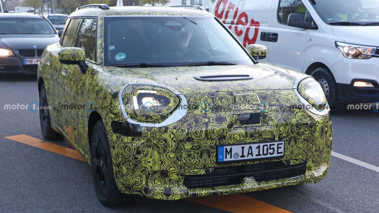 取代CLUBMAN？MINI ACEMAN谍照曝光 有望2024年发布