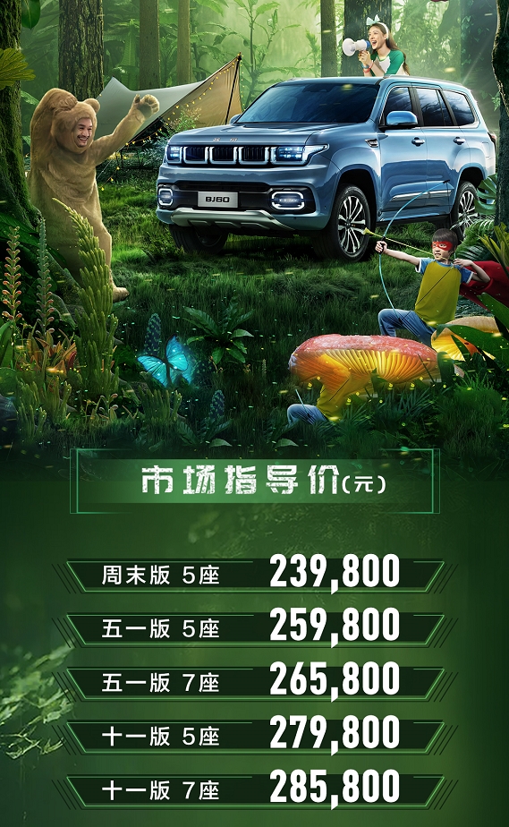 BJ60导购，比坦克500便宜10万的越野SUV，怎么买更值？