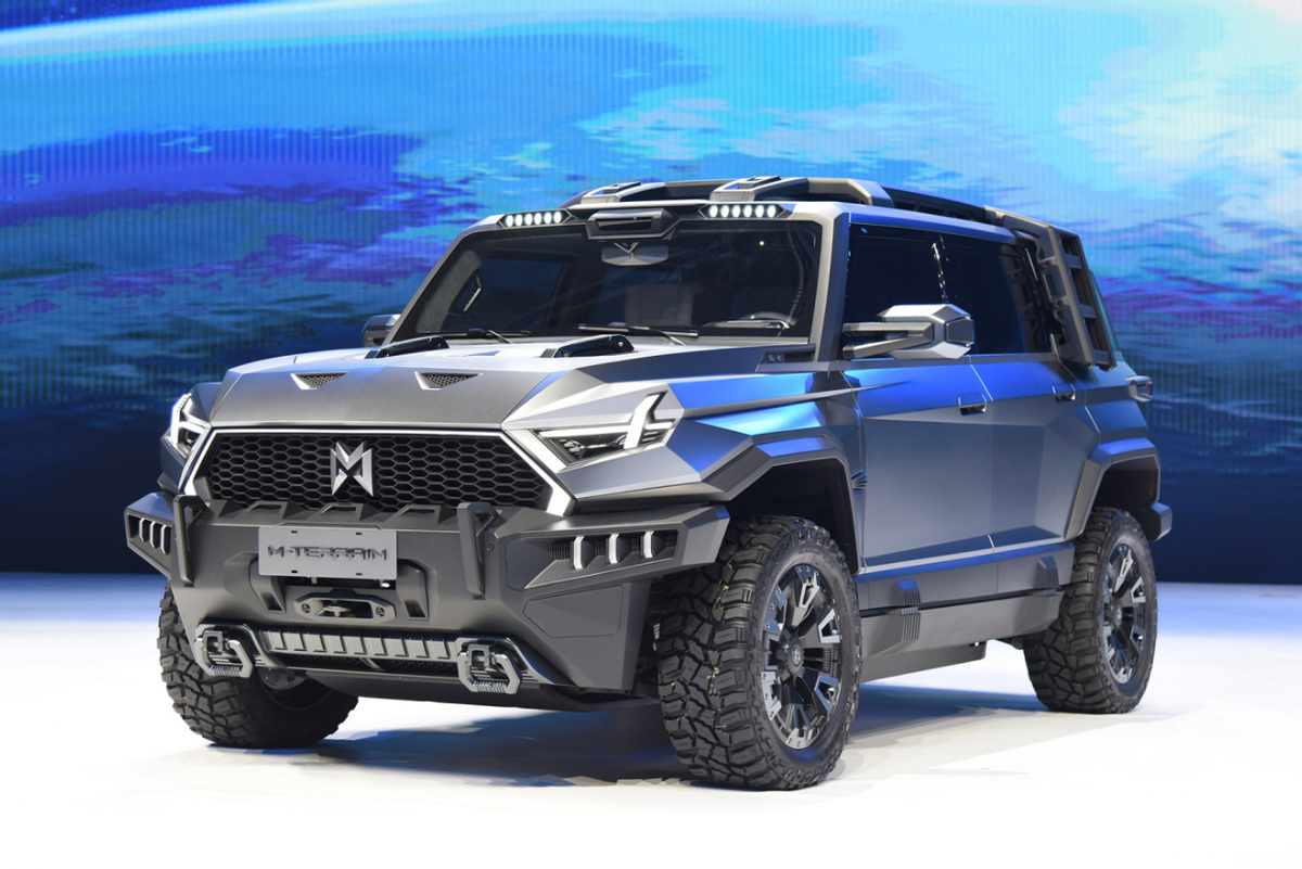 硬派纯电SUV 东风猛士M-Terrain量产版谍照曝光 售价或超60万