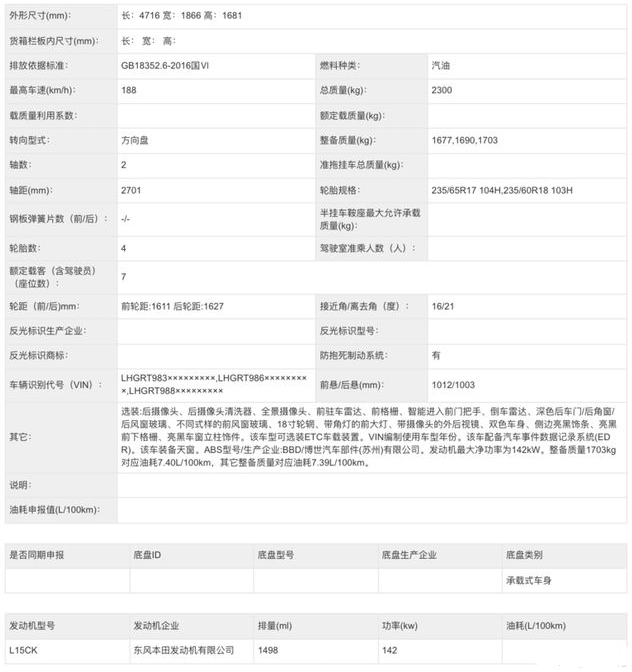 采用全新设计、最快12月上市 全新一代皓影曝光