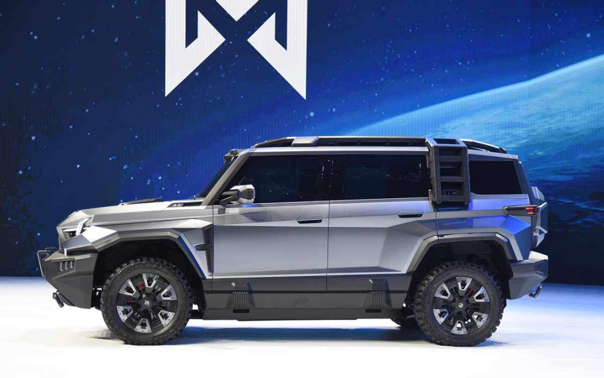 硬派纯电SUV 东风猛士M-Terrain量产版谍照曝光 售价或超60万