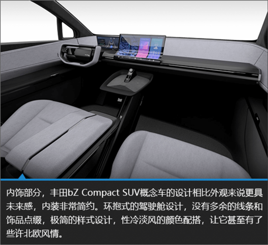 极具未来感 丰田bZ Compact SUV新车图解