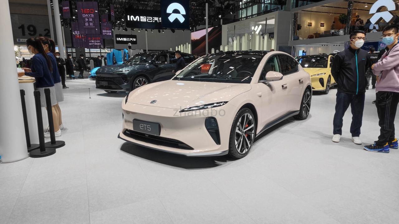 2022广州车展：全新蔚来ET5 走量轿车 很有竞争力