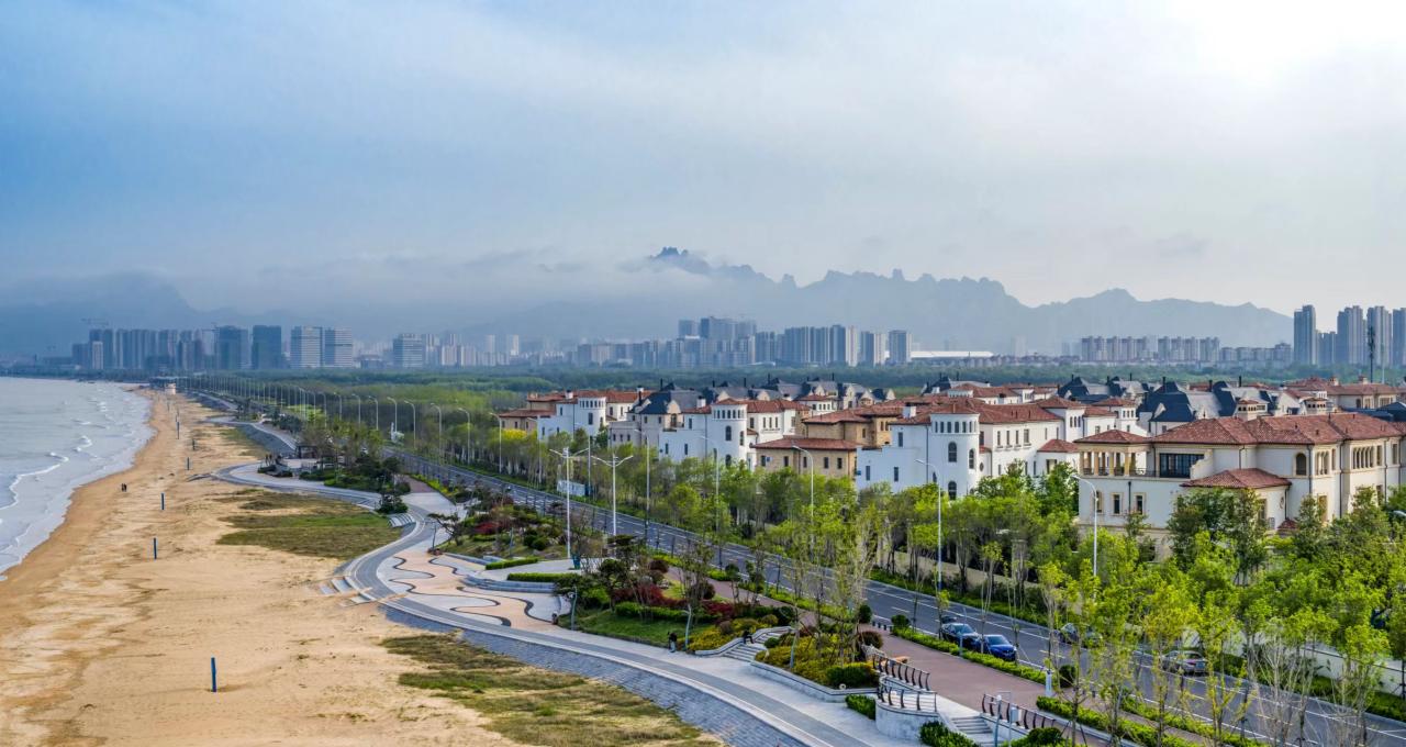 鲁信半岛美庐实景图