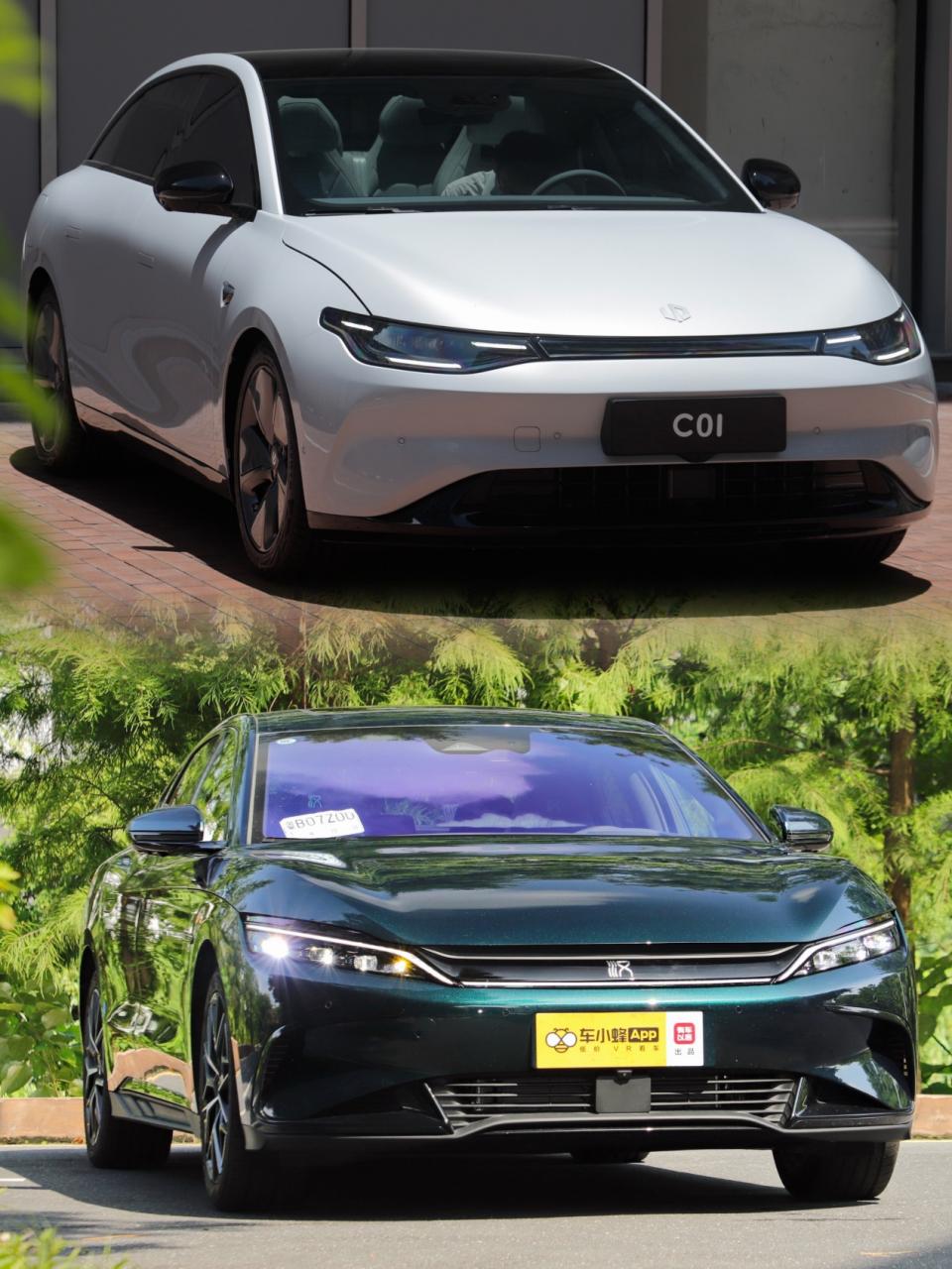 性价比超高的纯电C级车！零跑C01、比亚迪汉该怎么选？