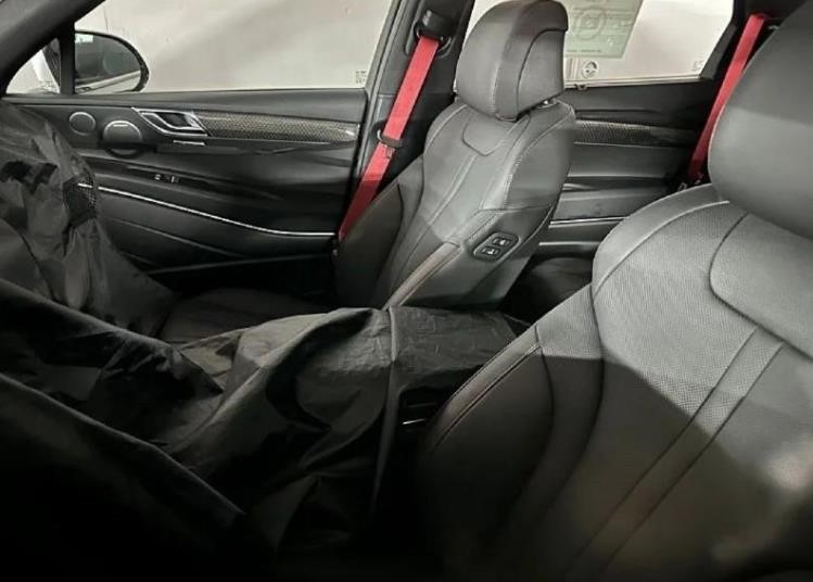 宝马X6竞品来袭 捷尼赛思GV80 Coupe实车图曝光