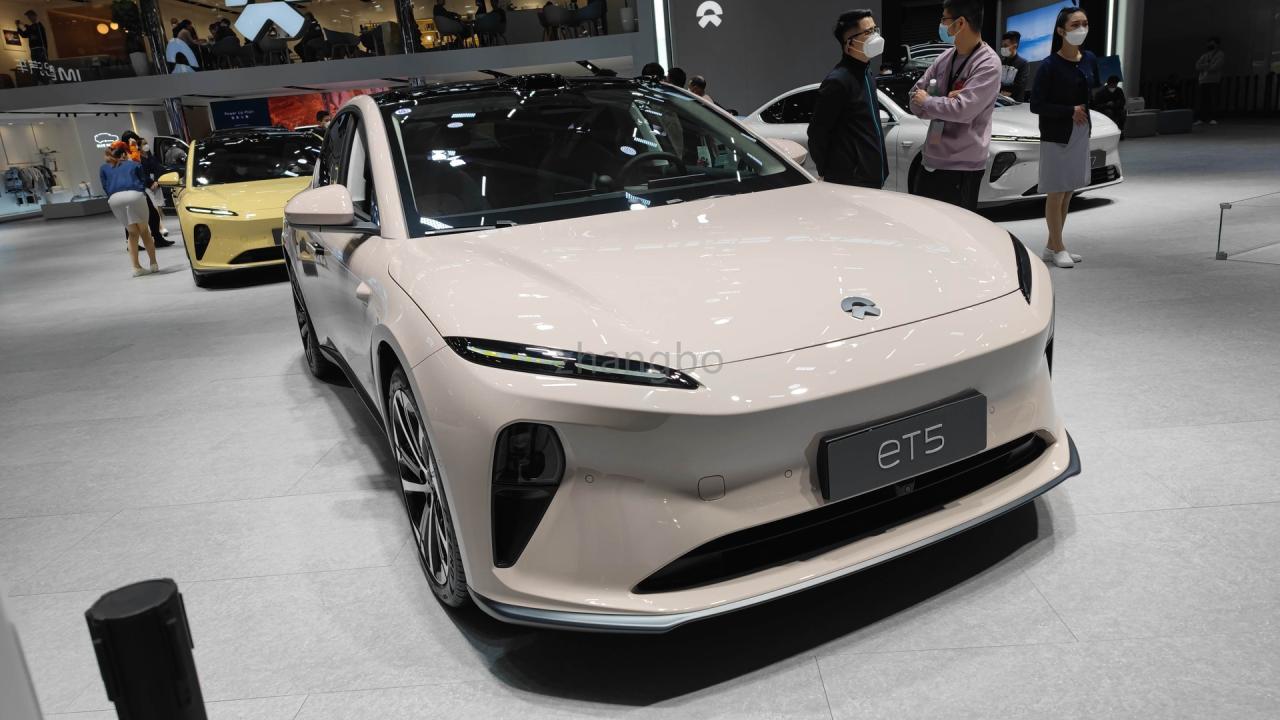 2022广州车展：全新蔚来ET5 走量轿车 很有竞争力