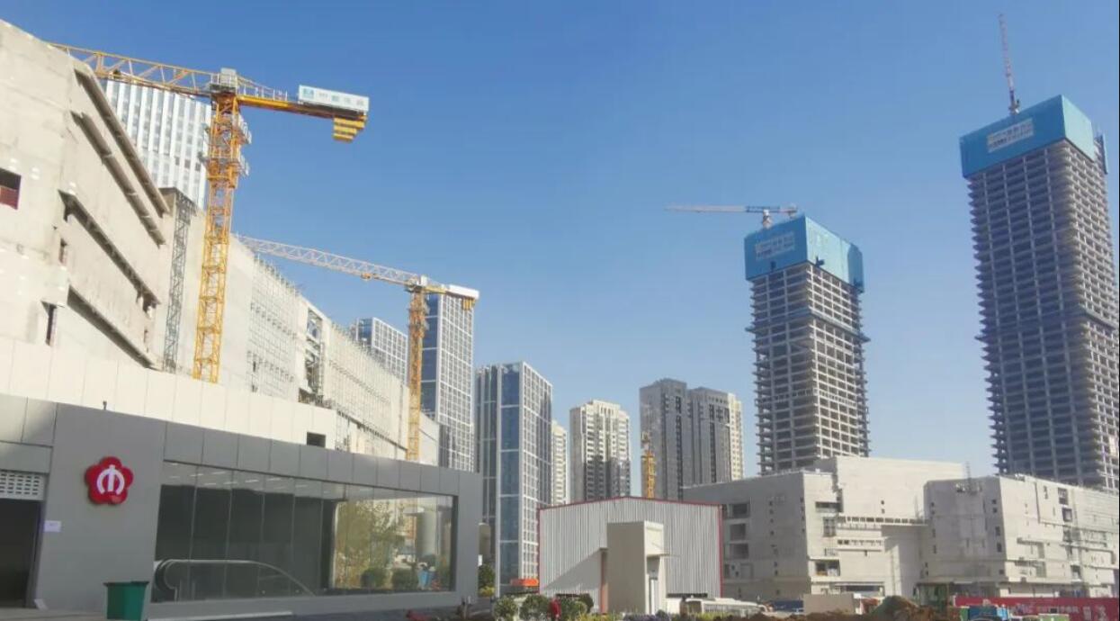 万象天地综合体项目实景图（来源：栖霞视点）