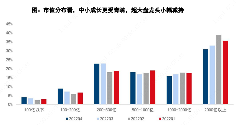 来源:国信证券,《四季度基金季报深度分析:增配共识聚焦中小成长、计算机、医药》,20230131