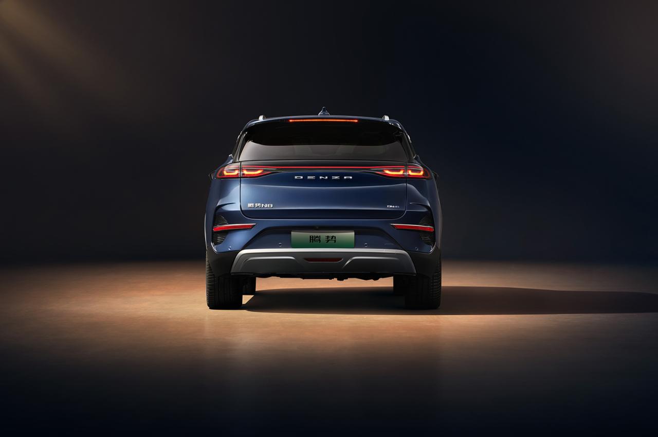 定位中大型SUV 腾势N8外观官图发布