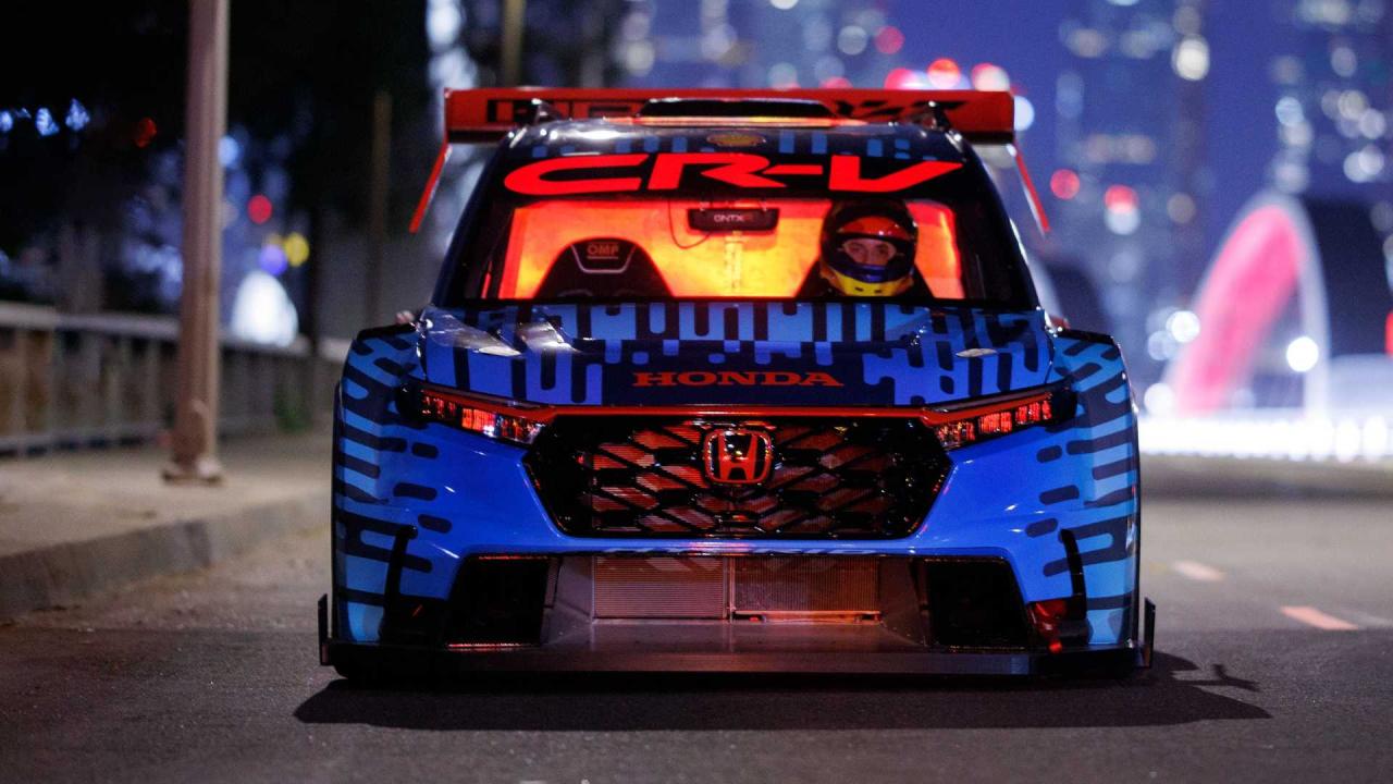 本田CR-V Hybrid Racer官图发布，最大输出800马力