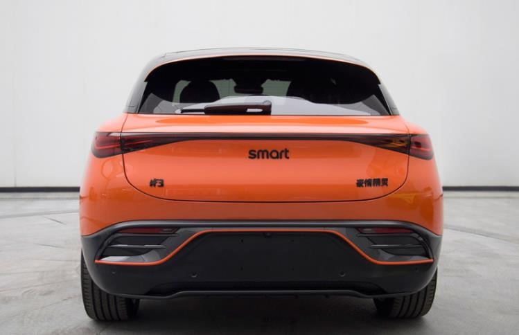 smart精灵#3官方实车图发布 上海车展全球首发