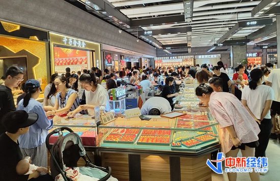 　▲资料图 深圳水贝 中新经纬摄