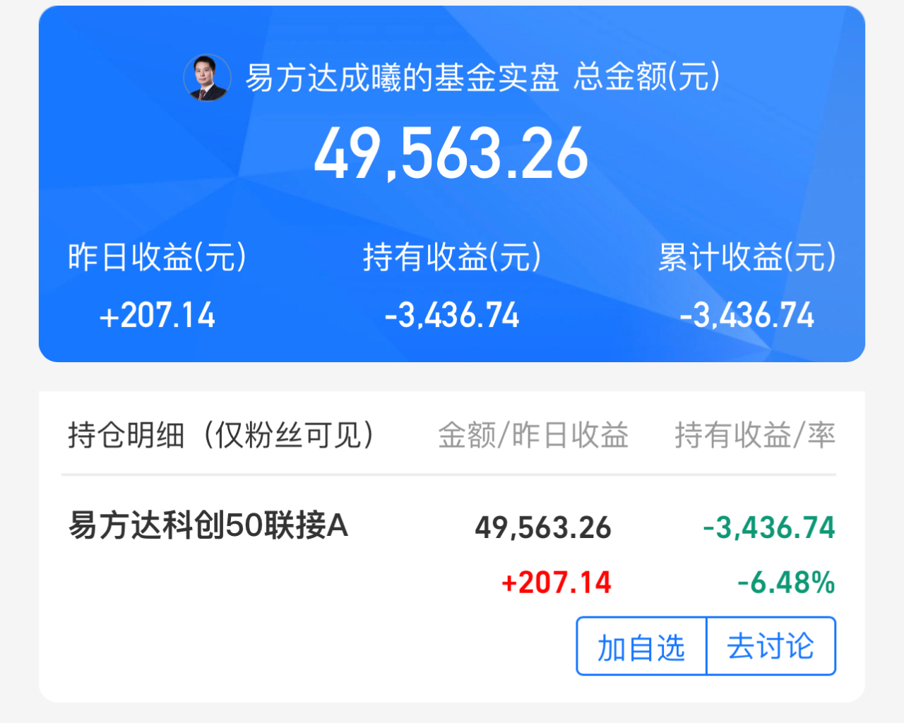 来源:蚂蚁财富平台,成曦个人生活号实盘专栏