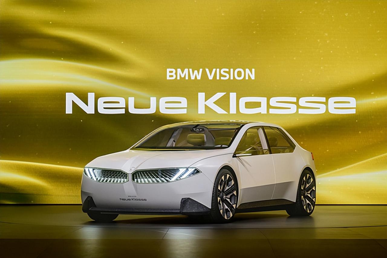 宝马Vision Neue Klasse实拍，今后的宝马就长这样？