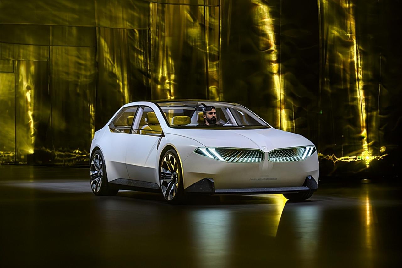 宝马Vision Neue Klasse实拍，今后的宝马就长这样？