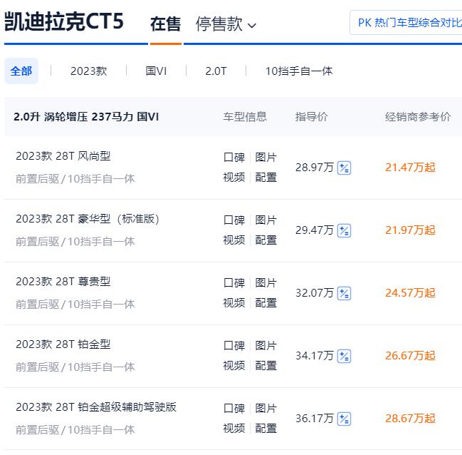 一个月卖了10238台，销量直逼3系，凯迪拉克CT5是如何实现逆袭？