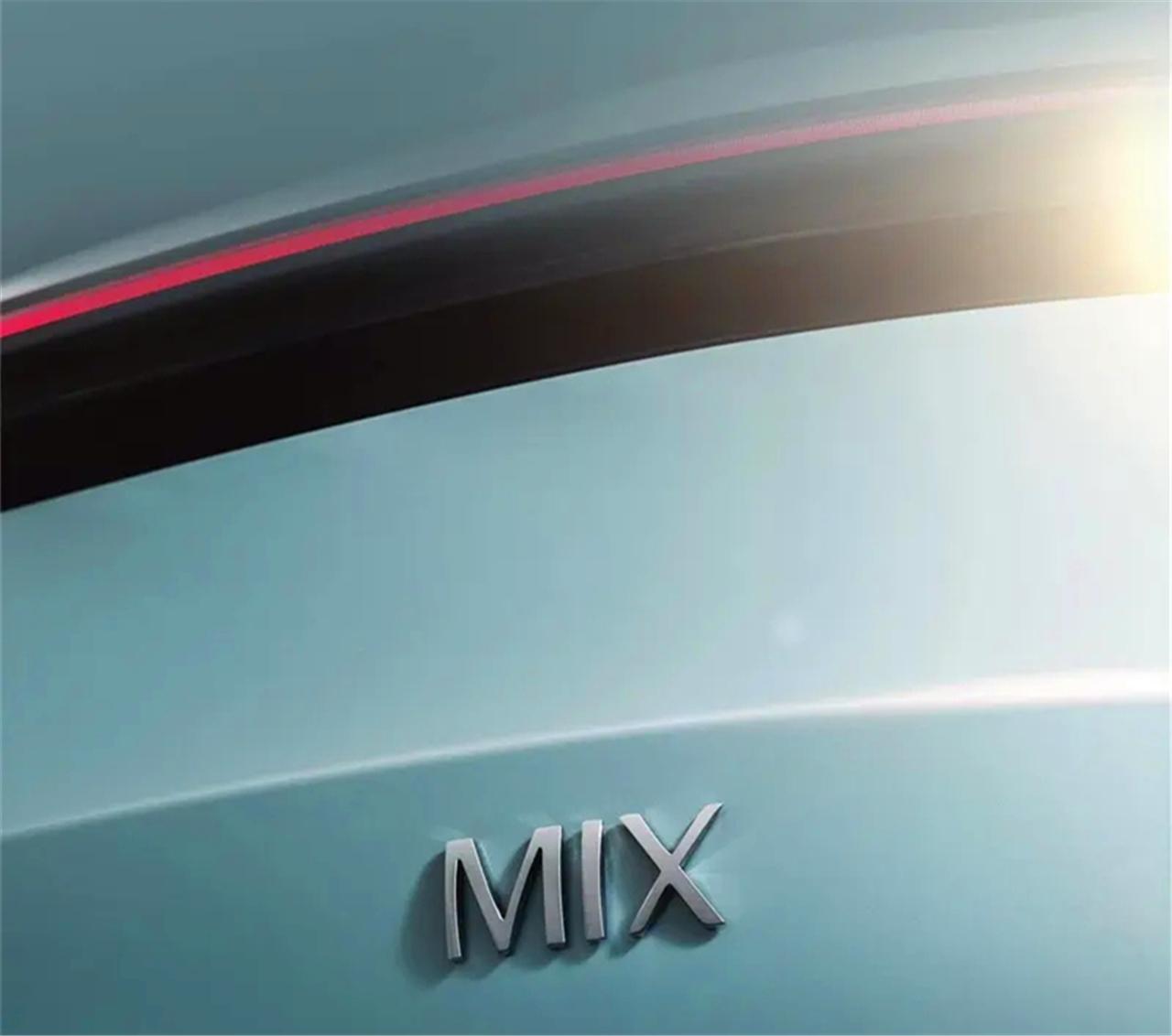 mpv车型车风格 定位跨界SUV 采用全新开门方式 极氪MIX官图发布