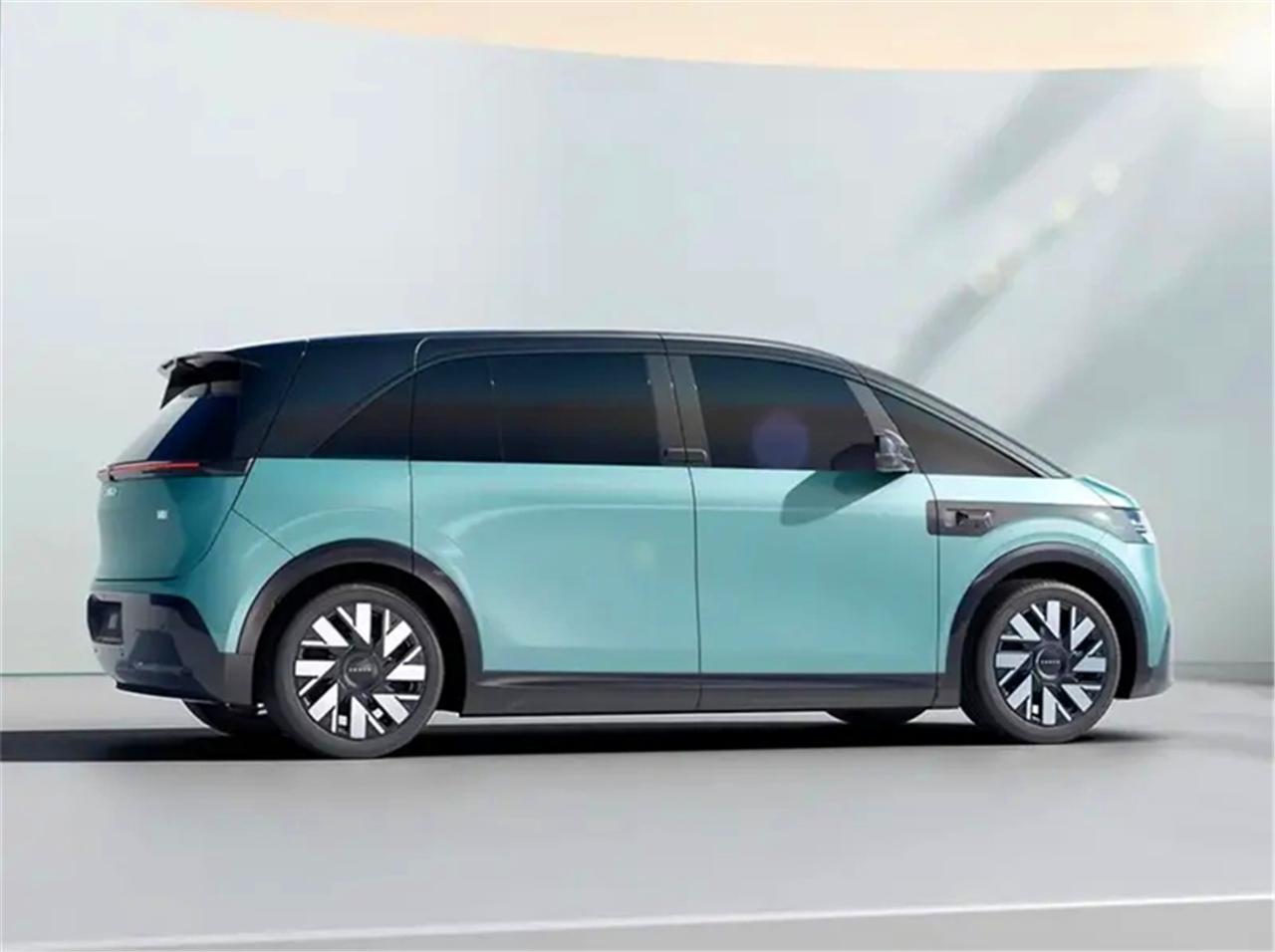 mpv车型车风格 定位跨界SUV 采用全新开门方式 极氪MIX官图发布